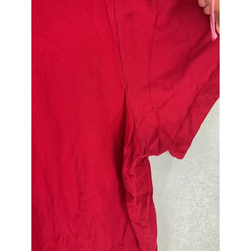 Jordan Mens T-Shirt Red Embroidered Jumpman Air Logo 3XL